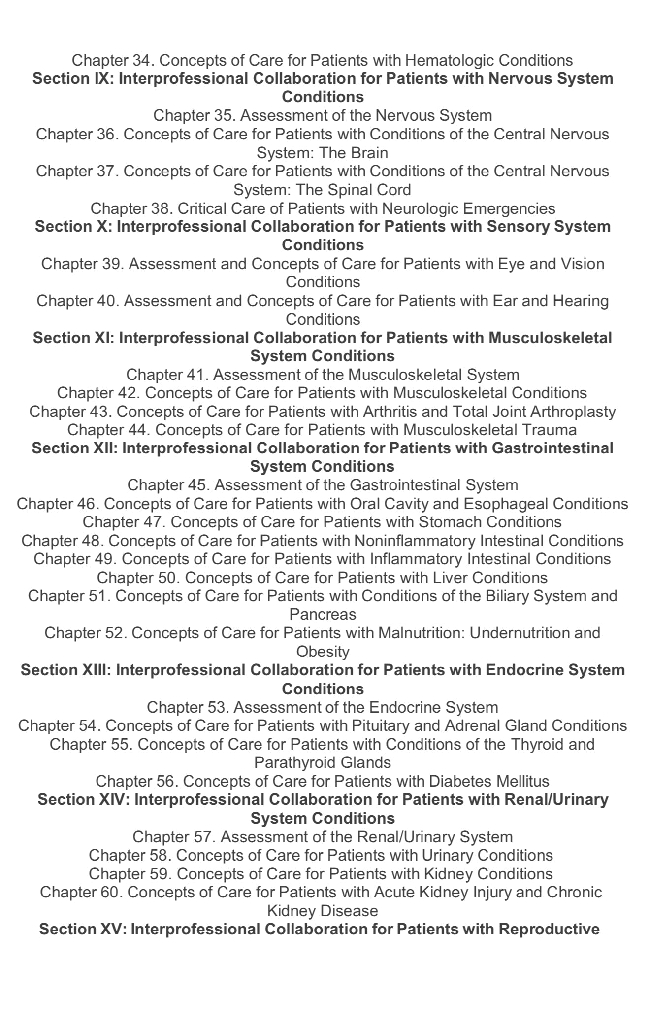 Test bank Medical-Surgical Nursing: Concepts for Clinical Judgment and Collaborative Care (11th Edition) by Ignatavicius