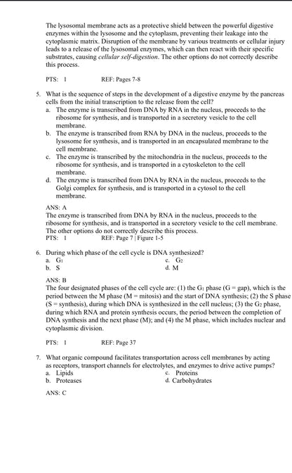 Pathophysiology, 9th Edition by McCance – Test Bank